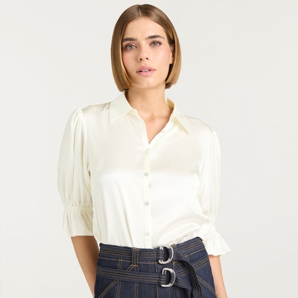 cinq a sept Tops - Cinq a sept Fiona Top Ivory